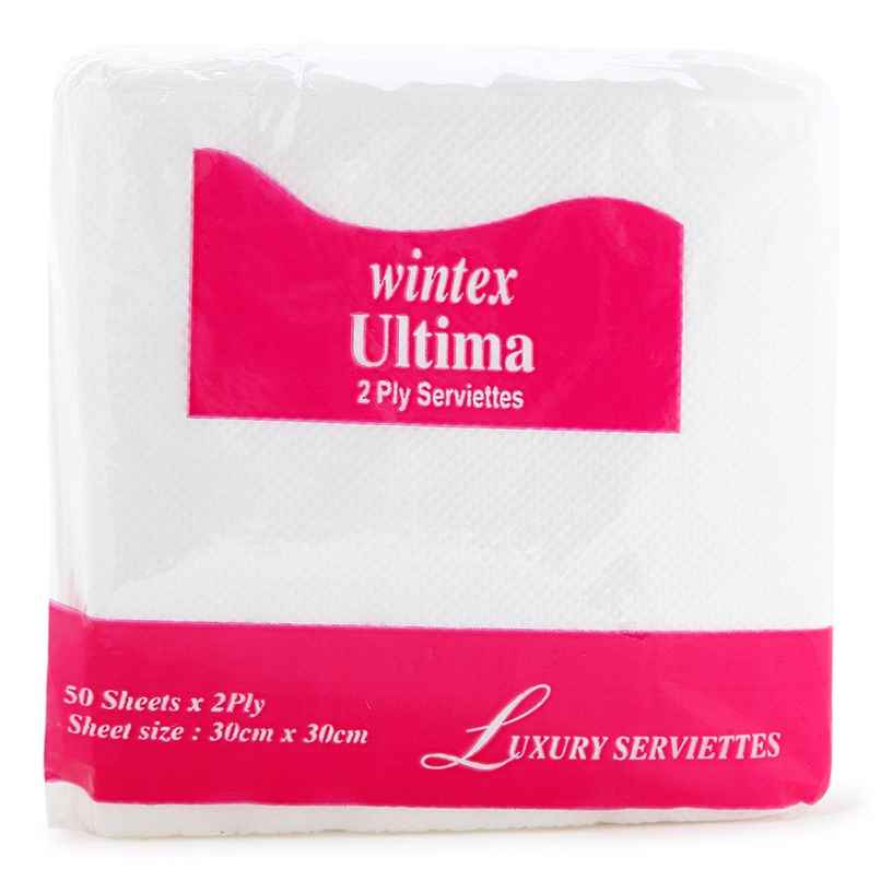 Wintex Ultima Paper Napkins | 2 Ply | 50 sheets