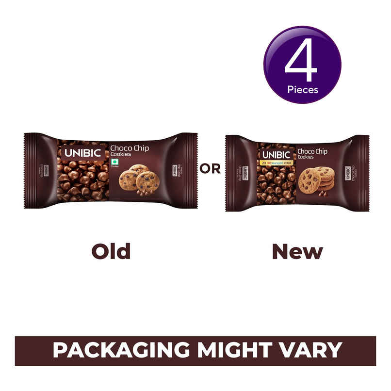 UNIBIC Choco Chip Flavoured Biscuits | Trans Fat-Free Combo