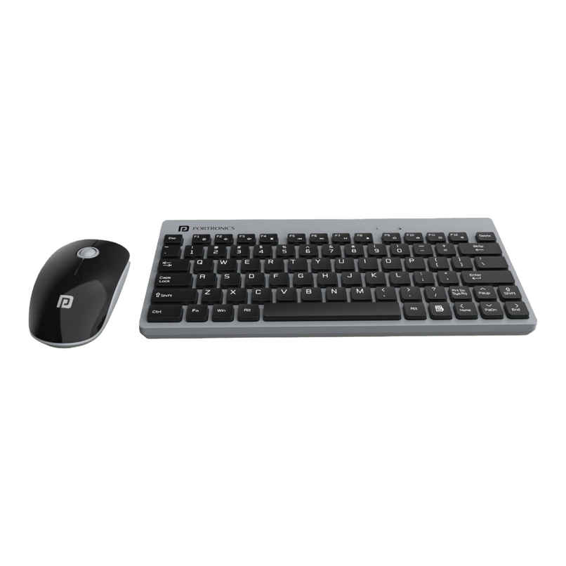 Portronics Key2 Wireless Keyboard and Mouse Combo - 2.4 GHz Wireless Technology