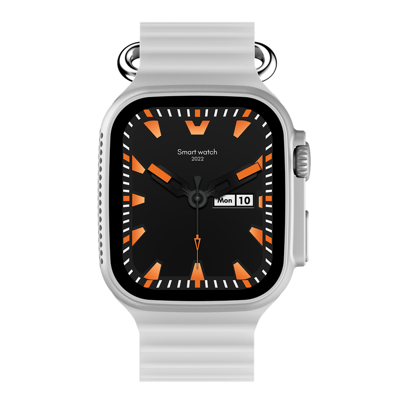 Fire-Boltt Warrior Smartwatch | 1.96" AMOLED Display | BT Calling - Grey