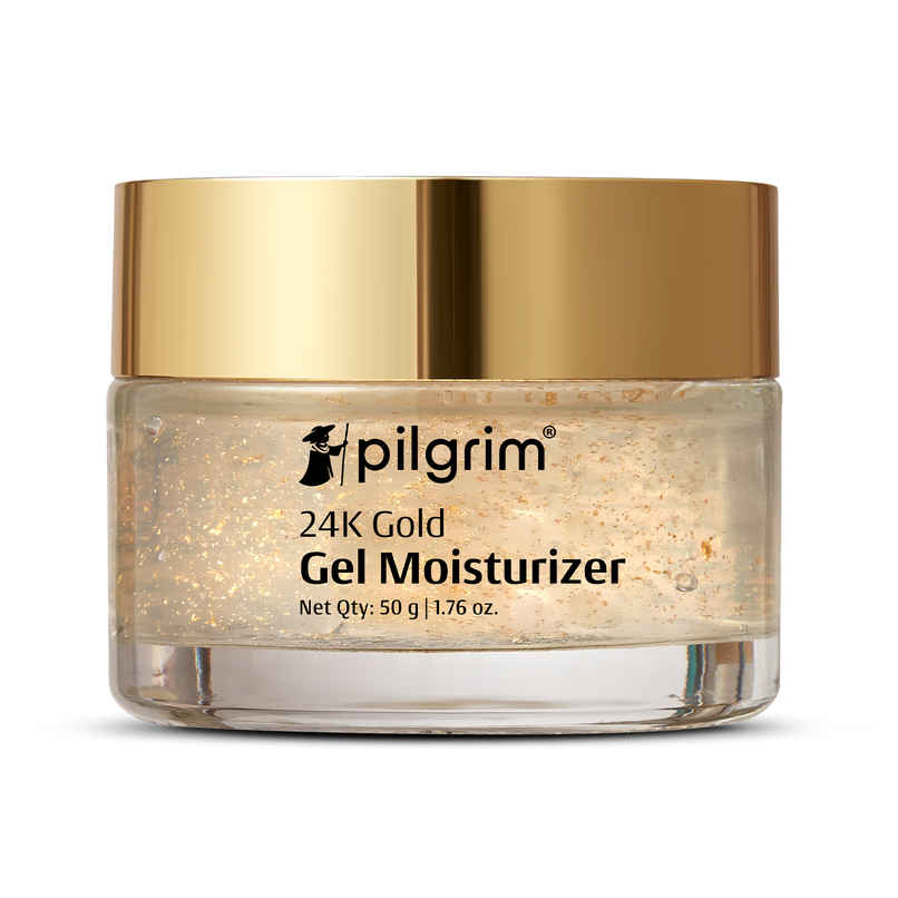Pilgrim 24K Gold face mask for Glowing skin, Boosts Collagen and Restores Skin Radiance, For Men & Women