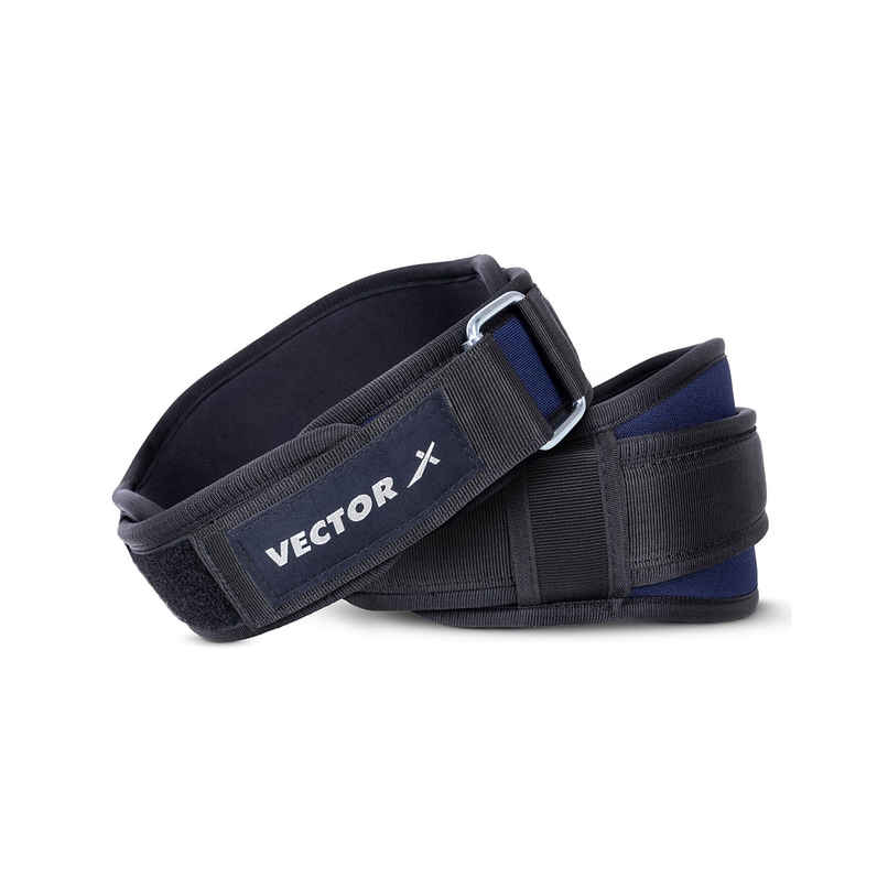 Vector X Go Fit Gym Belt | Medium | Quick Locking Weight Lifting Belt 6 Inch | Assorted
