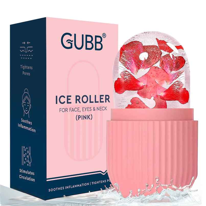 GUBB Ice Roller For Face-Eye and Neck - Pink GUBB Ice Roller For Face-Eye and Neck - Pink