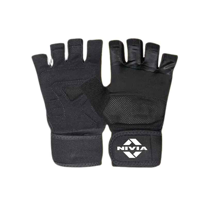 Nivia Enduro Cross Training Gloves | Small | Black Nivia Enduro Cross Training Gloves | Small | Black