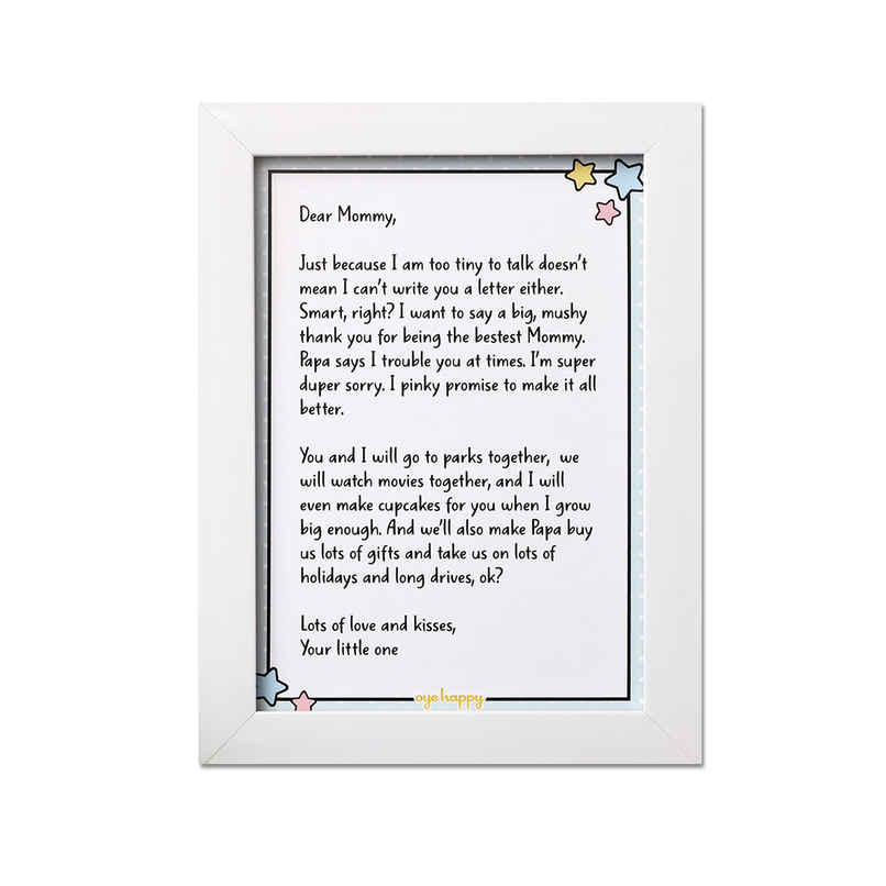 Oye Happy Letter For Dog Mom
