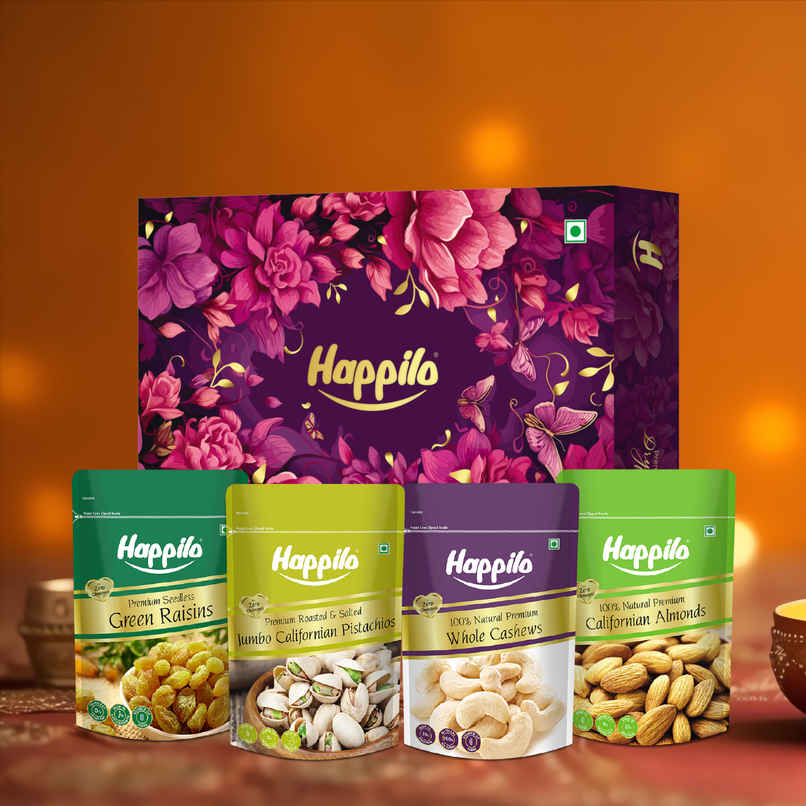 Happilo Dry Fruit Celebrations Gift Box Zefa