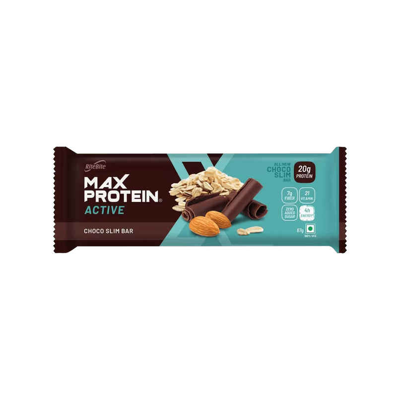 RiteBite Max Protein 20g Protein Bar Choco Slim