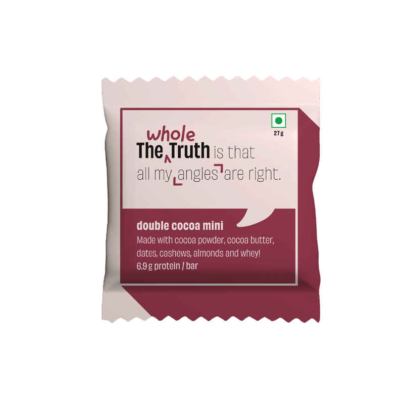 The Whole Truth Double Cocoa Protein Bar