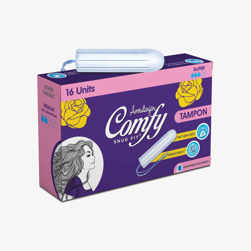Comfy Snugfit Tampons Super