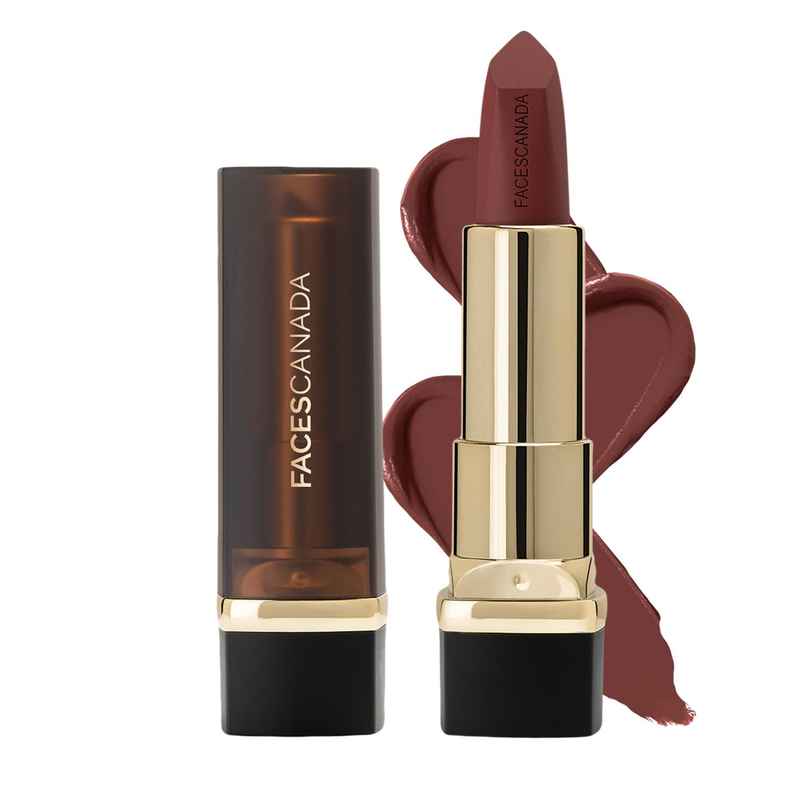 Faces Canada Comfy Matte Creme Lipstick - Not A Quitter 08, 8HR Long Stay | Intense Color Faces Canada Comfy Matte Creme Lipstick - Not A Quitter 08, 8HR Long Stay | Intense Color