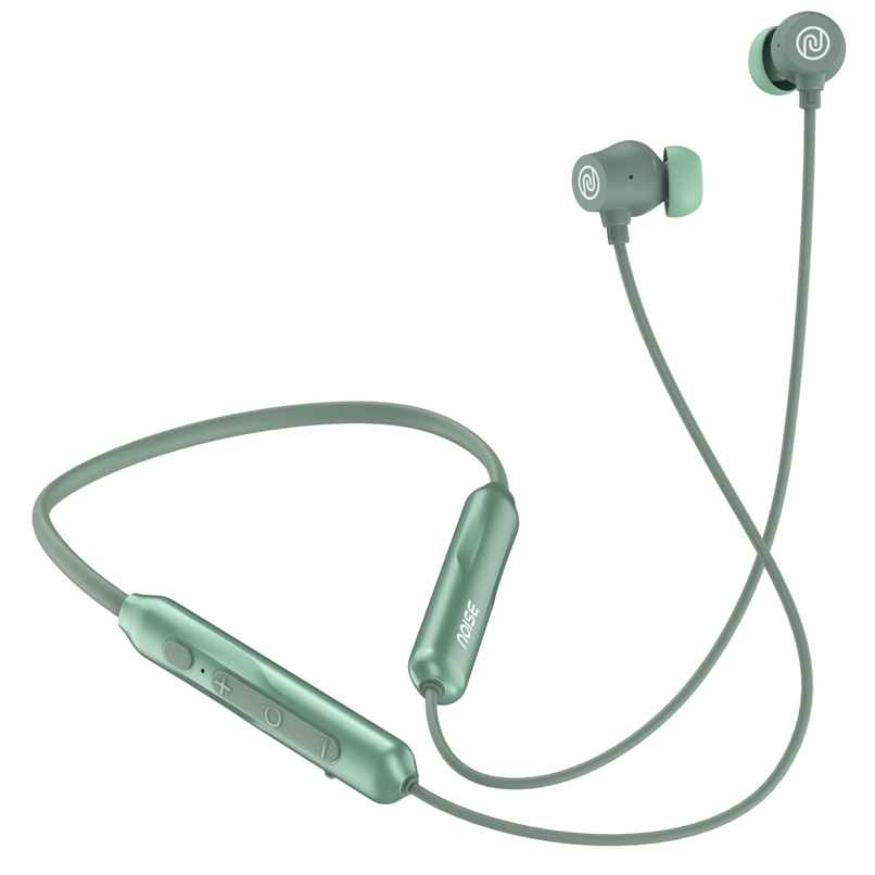 Noise Airwave Pro Bluetooth Wireless Neckband Earphones with Mic - Metallic Green