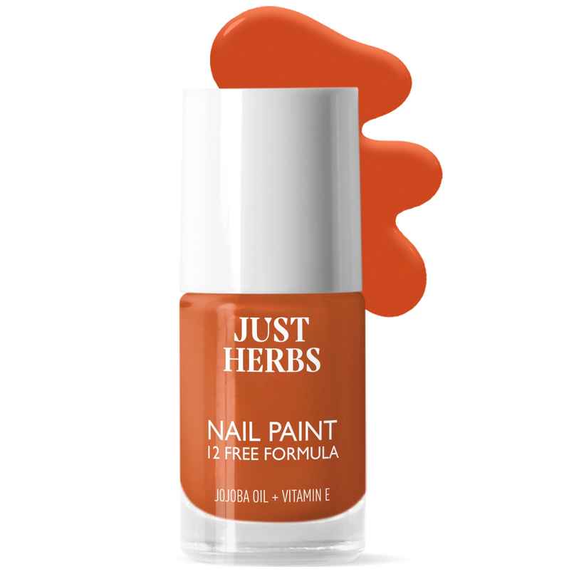 Just Herbs 12 Free Nail Paint-Toasted Tango-03