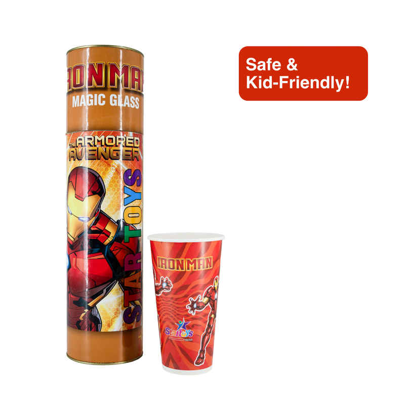 Picfest Iron Man Holi Magic Glass