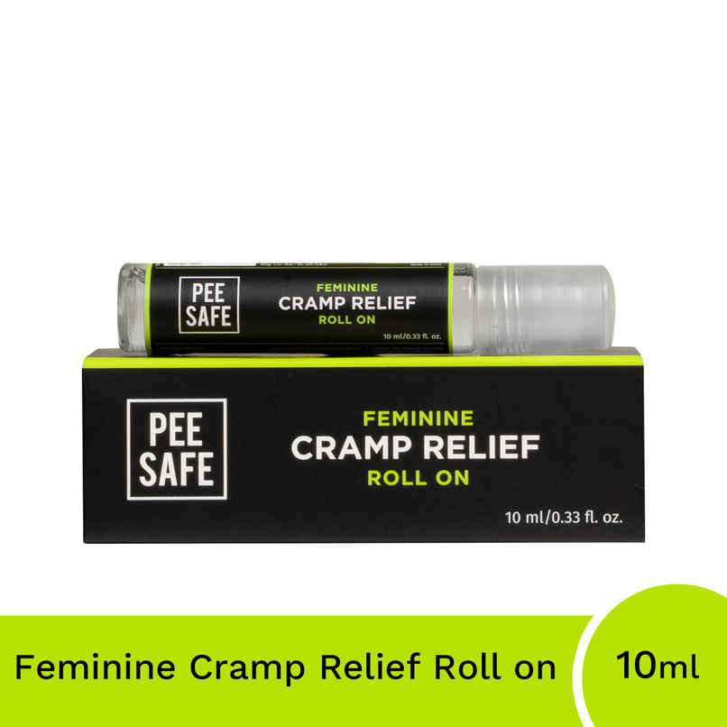 Pee Safe Pain Relief Roll On | Instant Relief from Cramps & Muscular Pain