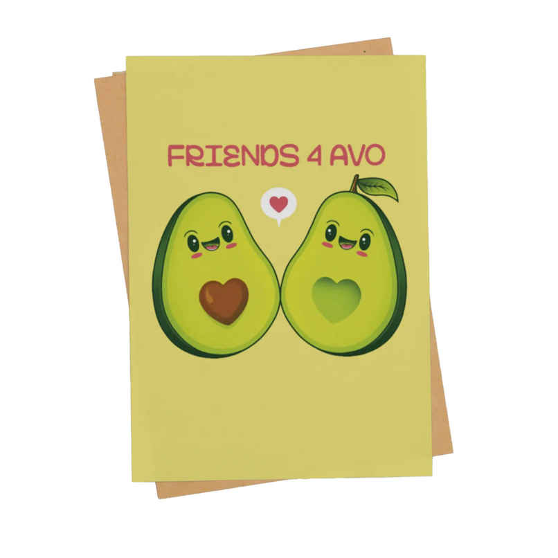 Friends 4Avo Card | Mad Over Prints