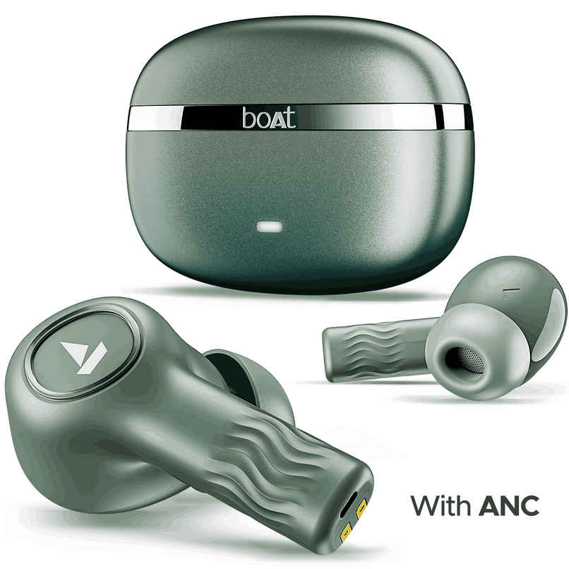 boAt Nirvana Ion With ANC(32dB) | 120Hrs Playback | Crystal Bionic Mode