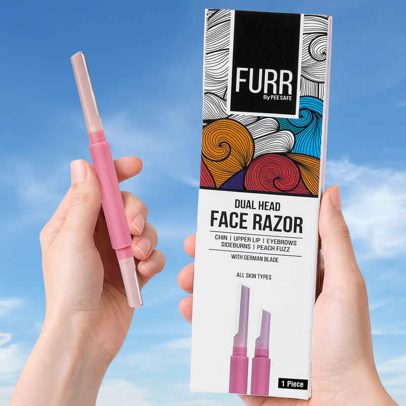 FURR By Pee Safe Dual Head Face Razor