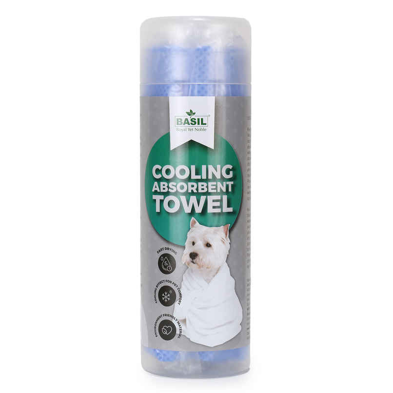 Basil Blue Absorbent Towel for Pets | Quick Drying & Soft Material Basil Blue Absorbent Towel for Pets | Quick Drying & Soft Material