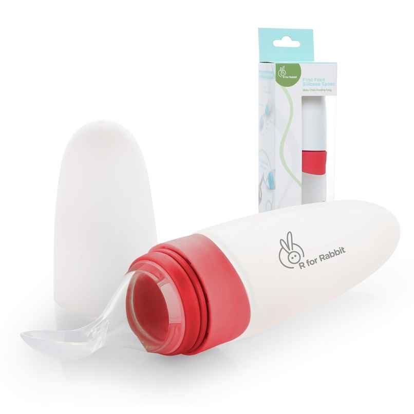 R for Rabbit Premium First Feed Baby Feeding Spoon (Red) R for Rabbit Premium First Feed Baby Feeding Spoon (Red)