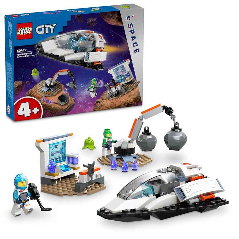 Lego City Spaceship and Asteroid Discovery Set (126 Pieces)