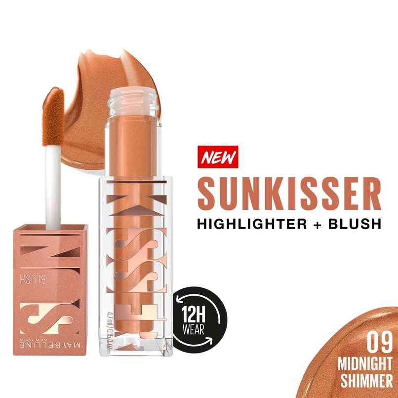 Maybelline New York Sunkisser Glow Blush | All Over Glow Booster | Midnight Shimmer Maybelline New York Sunkisser Glow Blush | All Over Glow Booster | Midnight Shimmer