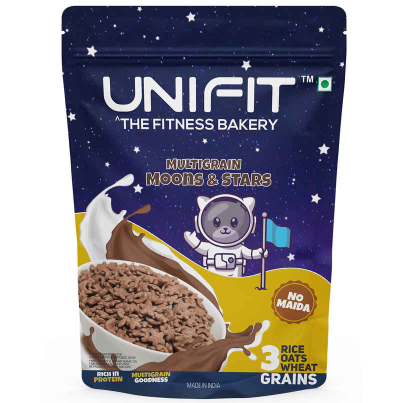 Unifit Multigrain Moons & Stars | A Fun, Crunchy & Nutritious Snack