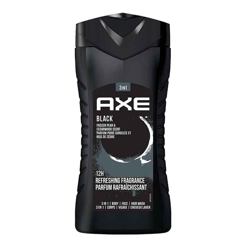 Axe Black 3-in-1 Body,Face & Hair Wash | For Men Axe Black 3-in-1 Body,Face & Hair Wash | For Men