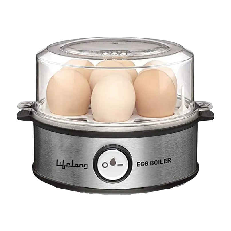 Lifelong 360 W Egg Boiler - 7 Eggs | Automatic Turn-Off Lifelong 360 W Egg Boiler - 7 Eggs | Automatic Turn-Off