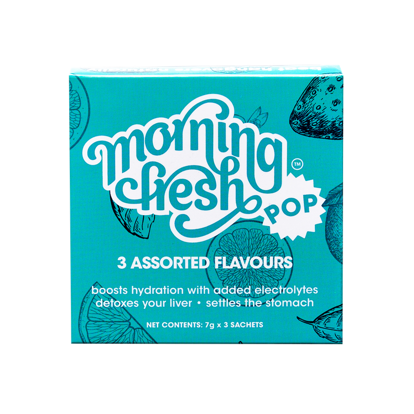 Morning Fresh Assorted Flavoured Anti Hangover Instant Drink Mix