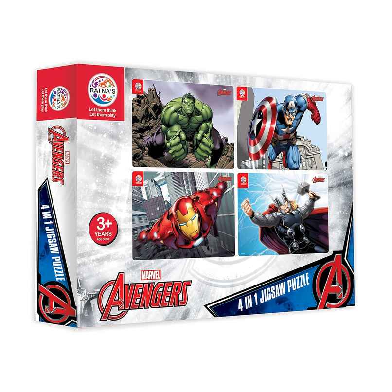 Ratna's 4In1 Avengers Solo Jigsaw