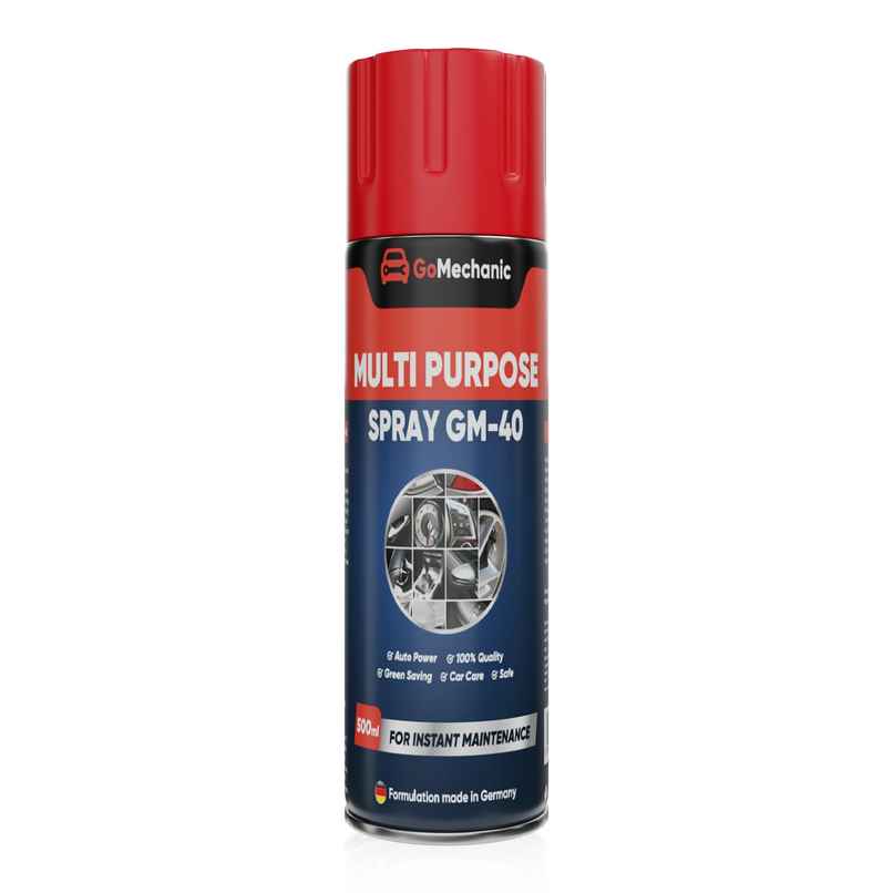 GoMechanic Multipurpose Lubricant Spray 400Ml-Advanced Formula For Rust Prevention