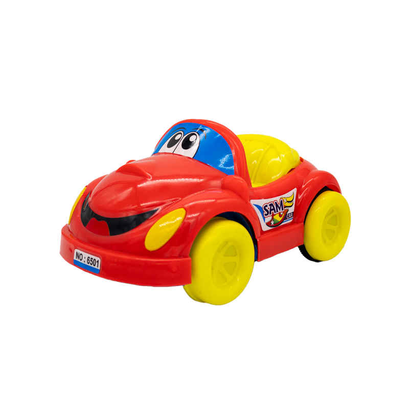 Toybharat Push N Go Sam Car | Exciting Birthday Gift for Kids - Multicolour | Assorted
