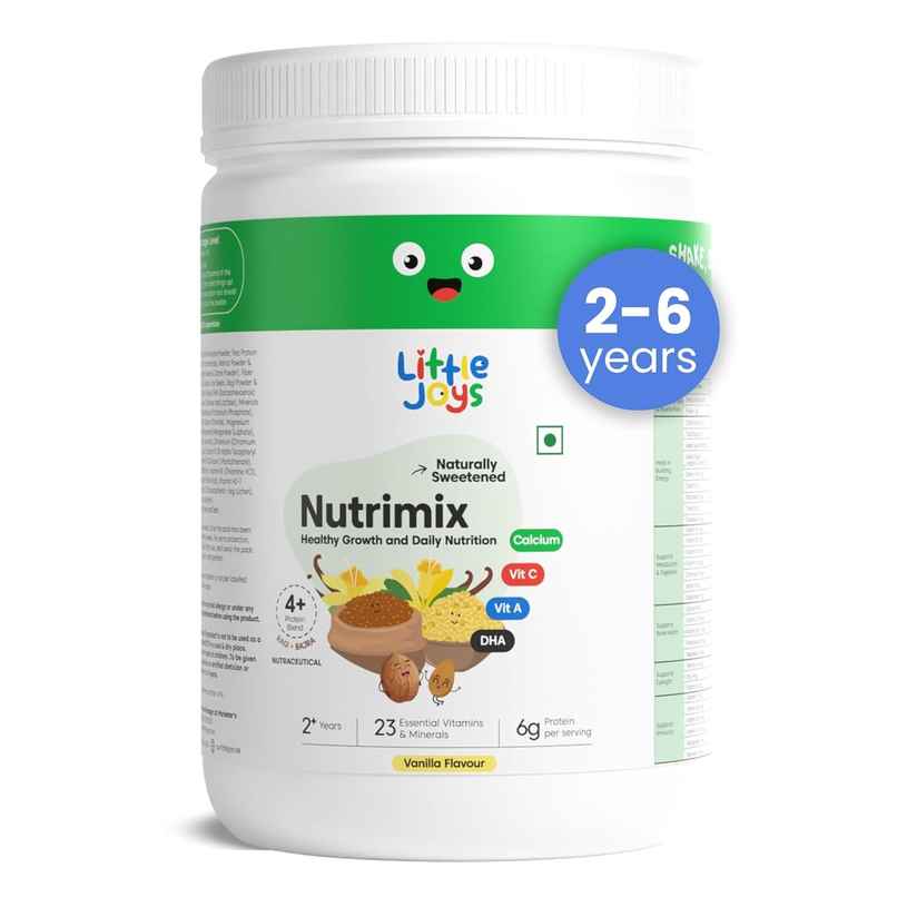 Little Joys Nutrimix For Kids 2-6 Years | Vanilla Flavour