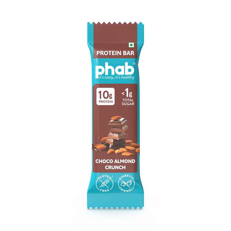 Phab 10g Protein Bar - Chocolate Almond Crunch Phab 10g Protein Bar - Chocolate Almond Crunch