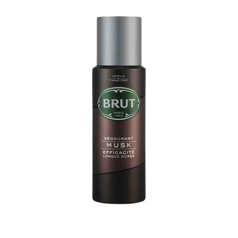 Brut Musk Deodorant Spray For Men, Long-Lasting Musky Fragrance, Imported