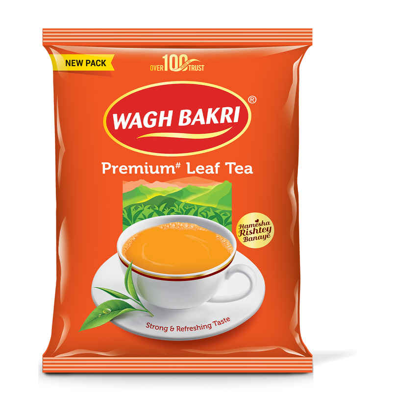 Wagh Bakri Premium Assam Leaf Tea Bold, Aromatic Kadak Chai Wagh Bakri Premium Assam Leaf Tea Bold, Aromatic Kadak Chai