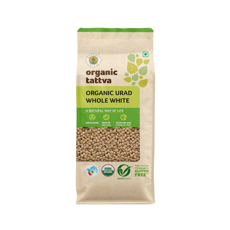 Organic Tattva Whole White Urad Dal Organic Tattva Whole White Urad Dal