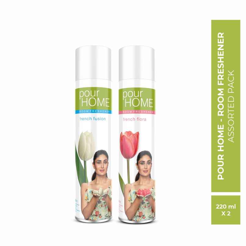 Pour Home French Flora & French Fusion Room Freshener Spray