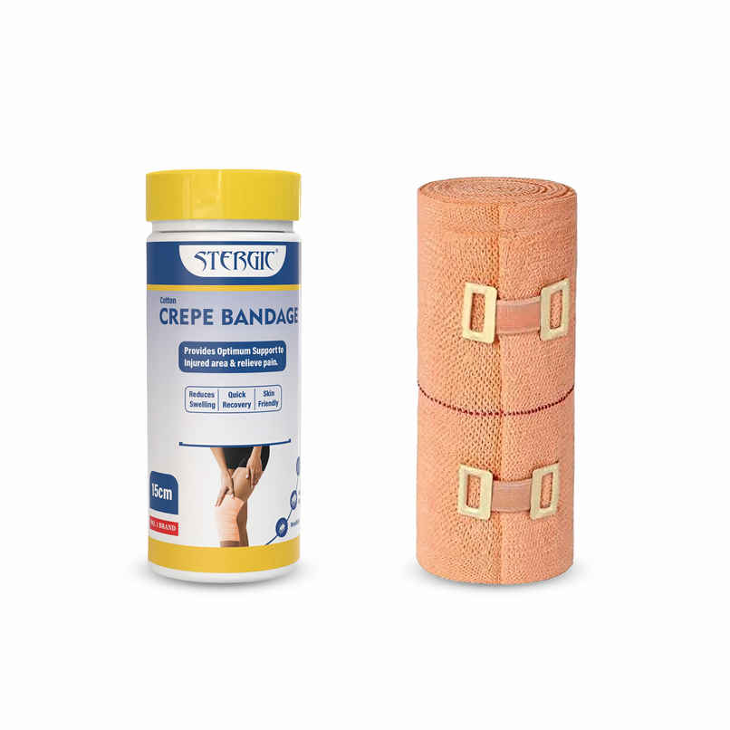 Stergic Crepe Bandage 15 cm x 4 m