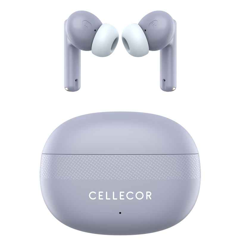 Cellecor Bropods C105 Tune TWS Noise Cancellation 50ms Low Latency Fast Charging - Type-C - Grey