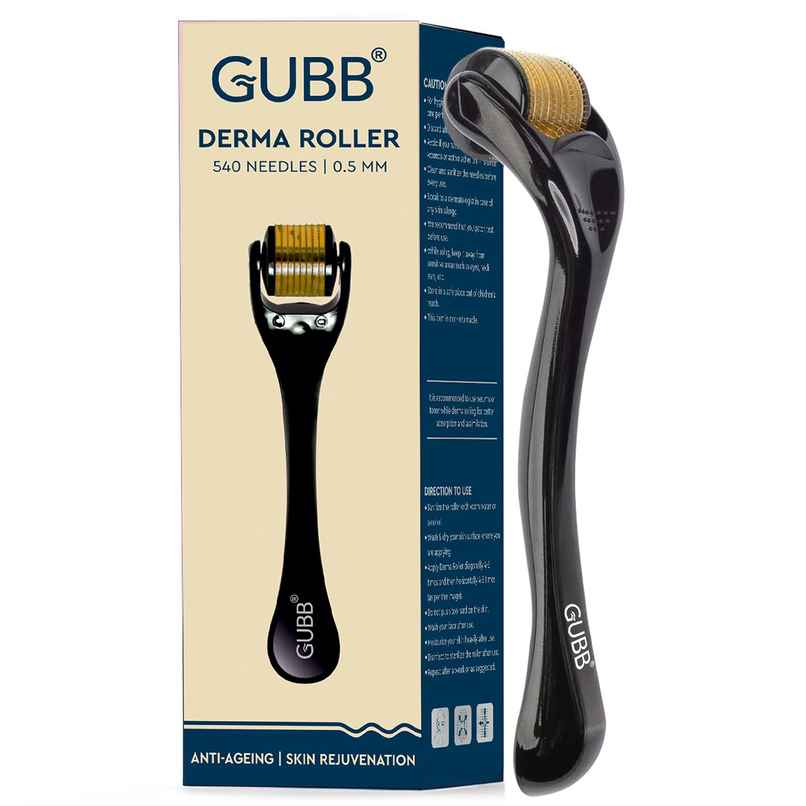 Gubb Derma Roller Golden Black Gubb Derma Roller Golden Black