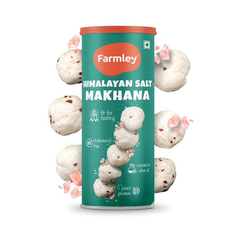 Farmley Himalayan Salted Makhana Roasted In Olive Oil