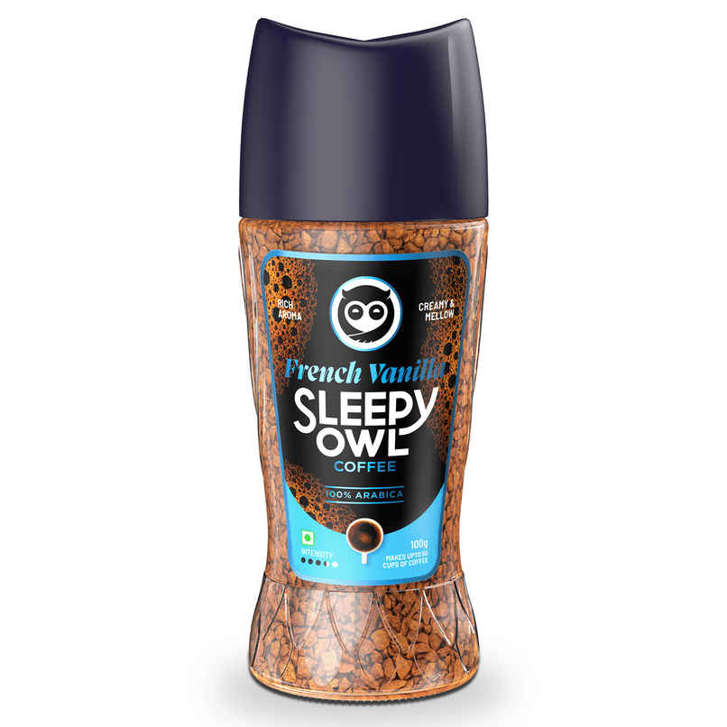 Sleepy Owl French Vanilla 100% Arabica Organic Instant Coffee