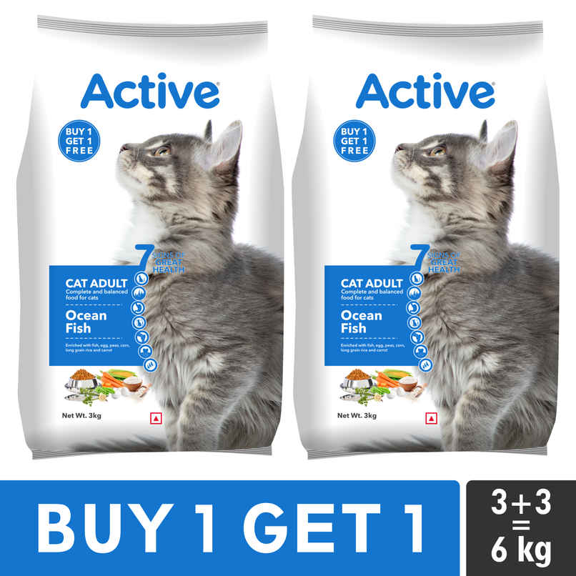 Active Ocean Fish Dry Adult Cat Food
