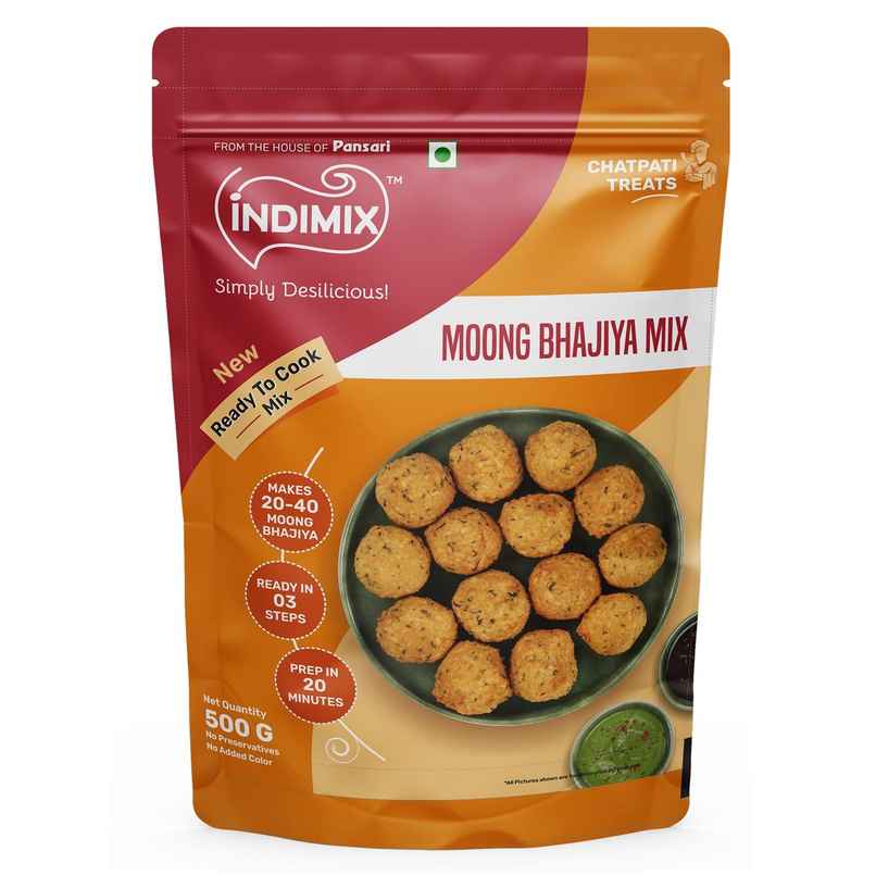 Indimix Moong Bhajiya From The House Of Pansari Indimix Moong Bhajiya From The House Of Pansari