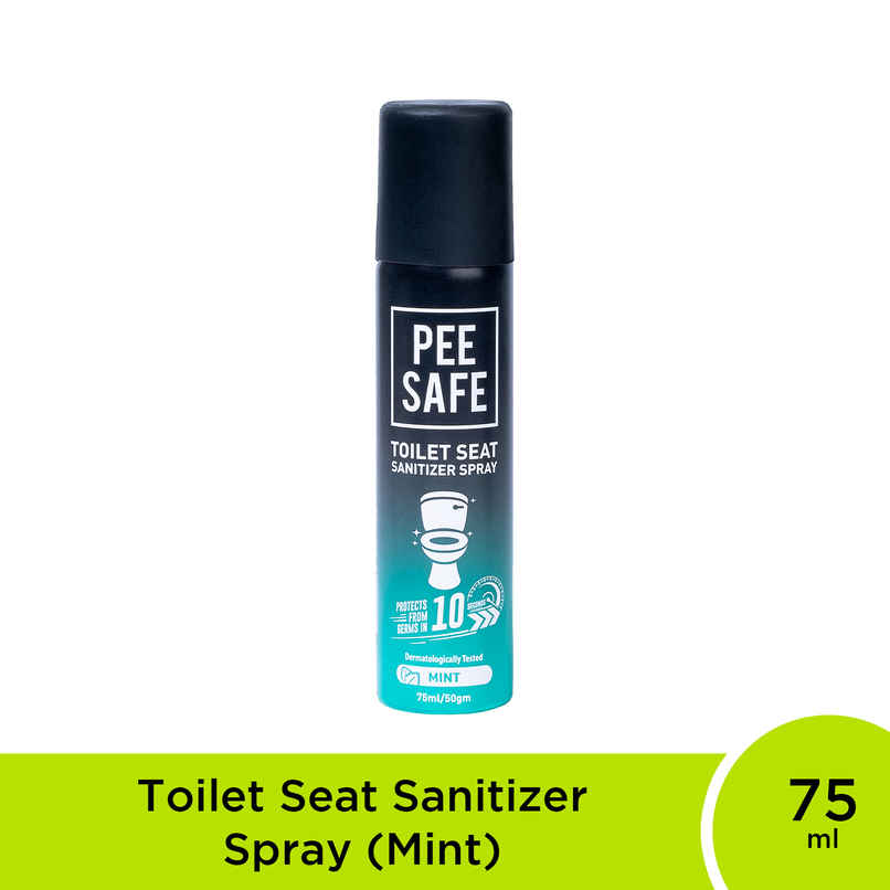 Pee Safe Toilet Seat Sanitizer Spray (Mint)