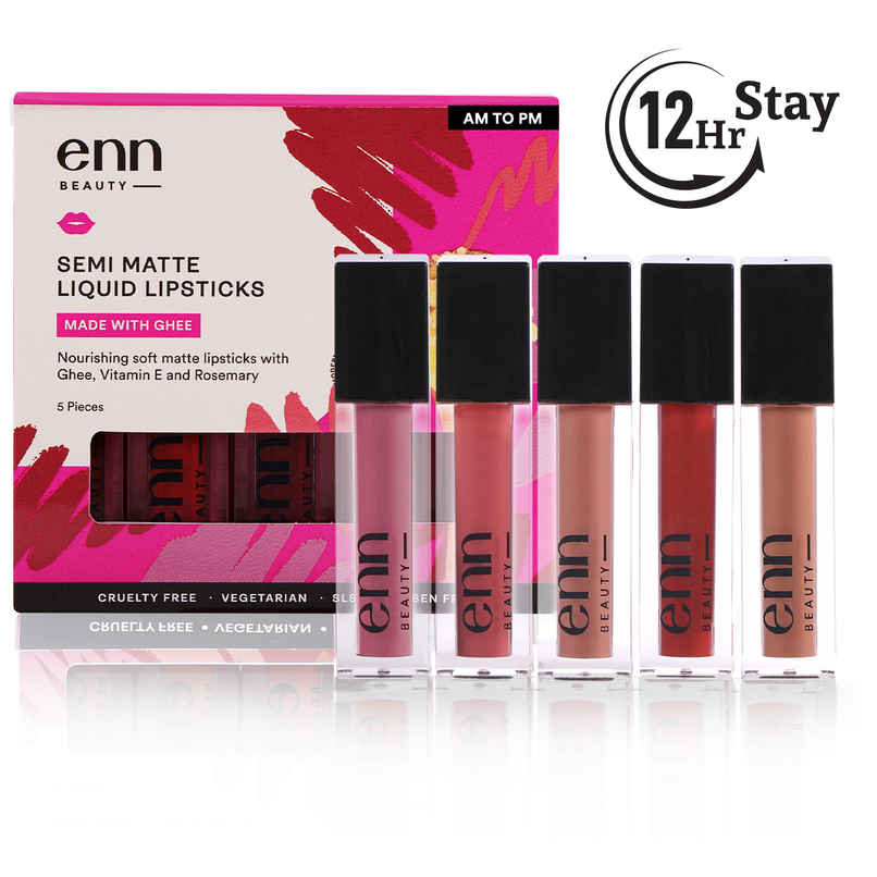 ENN Beauty Semi Matte Liquid Lipsticks
