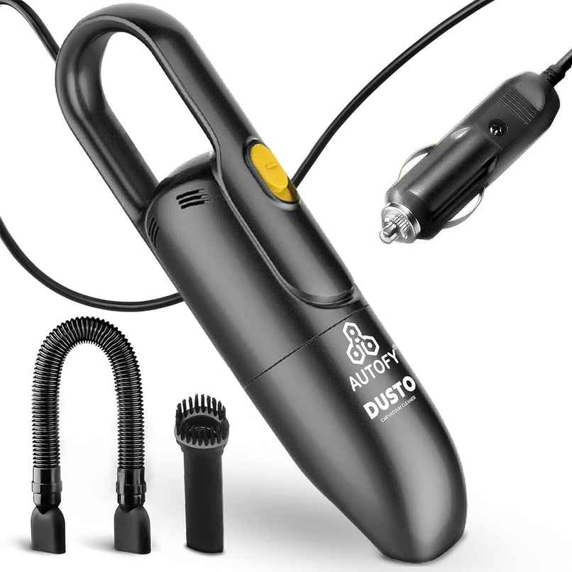 Autofy Dusto Wet & Dry Car Vacuum Cleaner With Copper Coil Motor