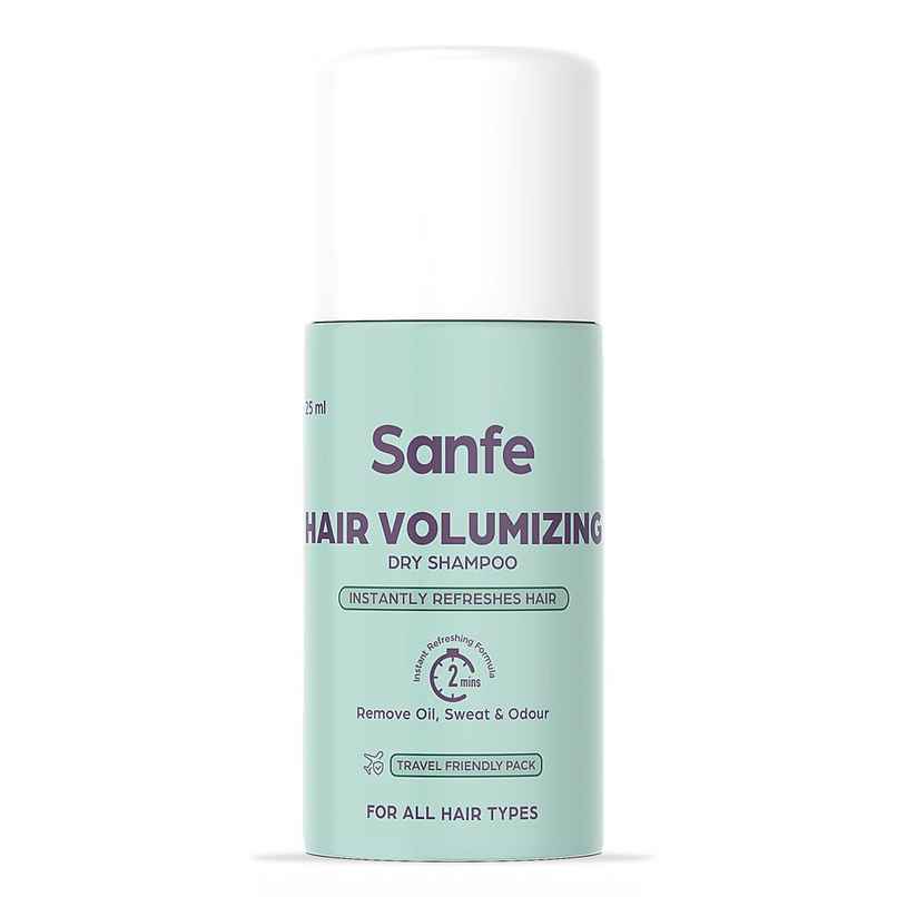 Sanfe Hair Volumizing Dry Shampoo Instantly Refreshes & Add Volume Sanfe Hair Volumizing Dry Shampoo Instantly Refreshes & Add Volume