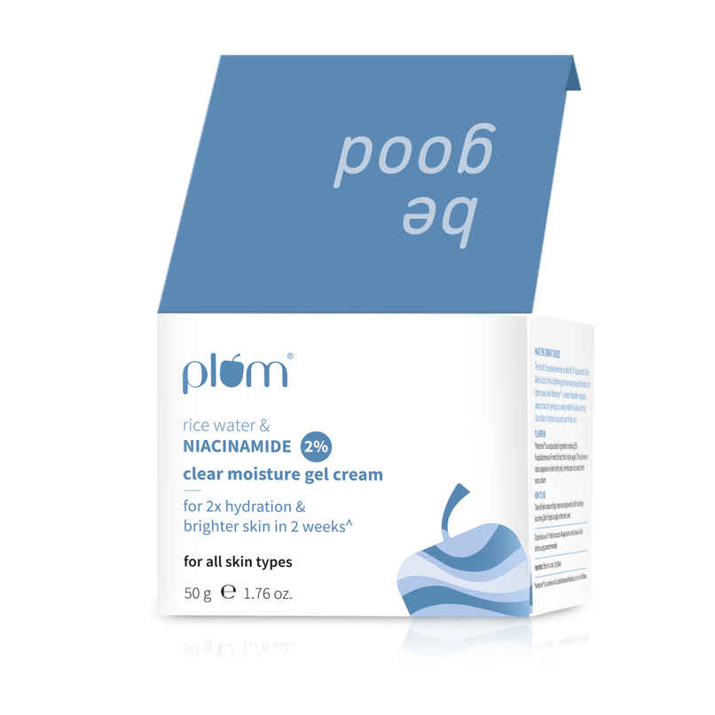 Plum Rice Water & Niacinamide 2% Clear Moisture Gel Cream